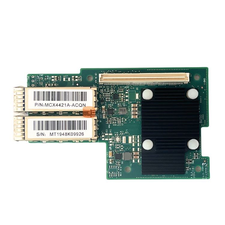 MCX4421A-ACQN CONNECTX-4 LX EN 25GBE Thẻ giao diện mạng cổng kép SFP28 PCIE3.0 cho OCP