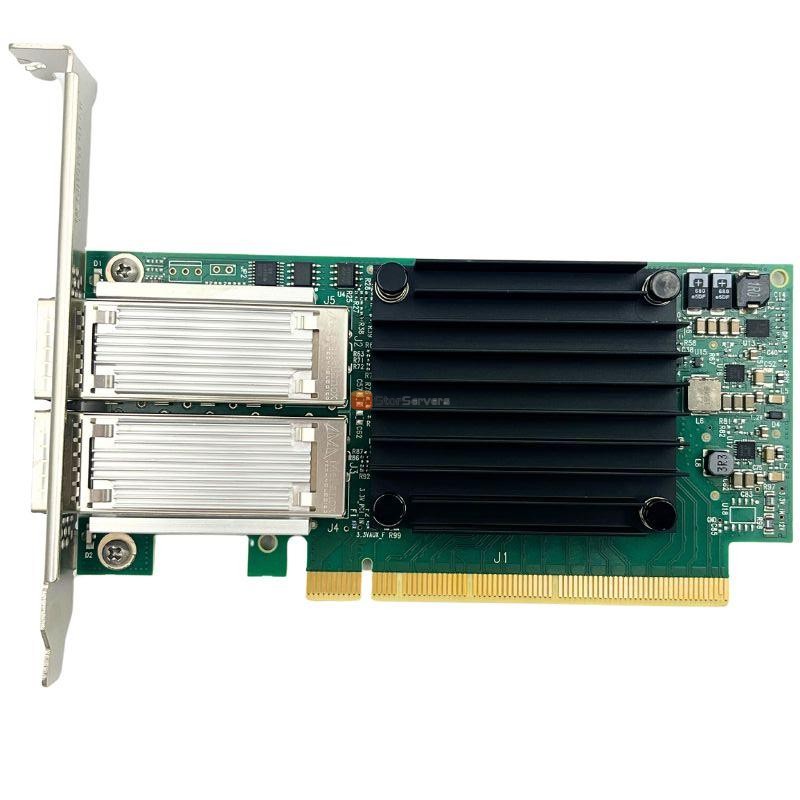 Card mạng MCX416A-BCAT Bộ điều hợp máy chủ Ethernet 2 cổng 40G/56G QSFP28 PCIe 3.0 x16