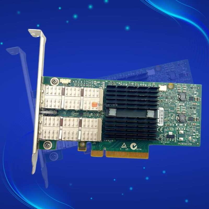 Card mạng MCX354A-FCBT Bộ điều hợp máy chủ Ethernet 2 cổng Eth40G/IB56G PCIe 3.0 x8