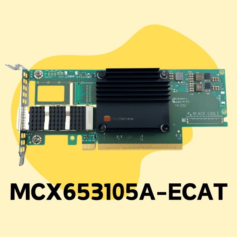 Bộ điều hợp mạng gốc MCX653105A-ECAT 100GbE QSFP56 Còn hàng