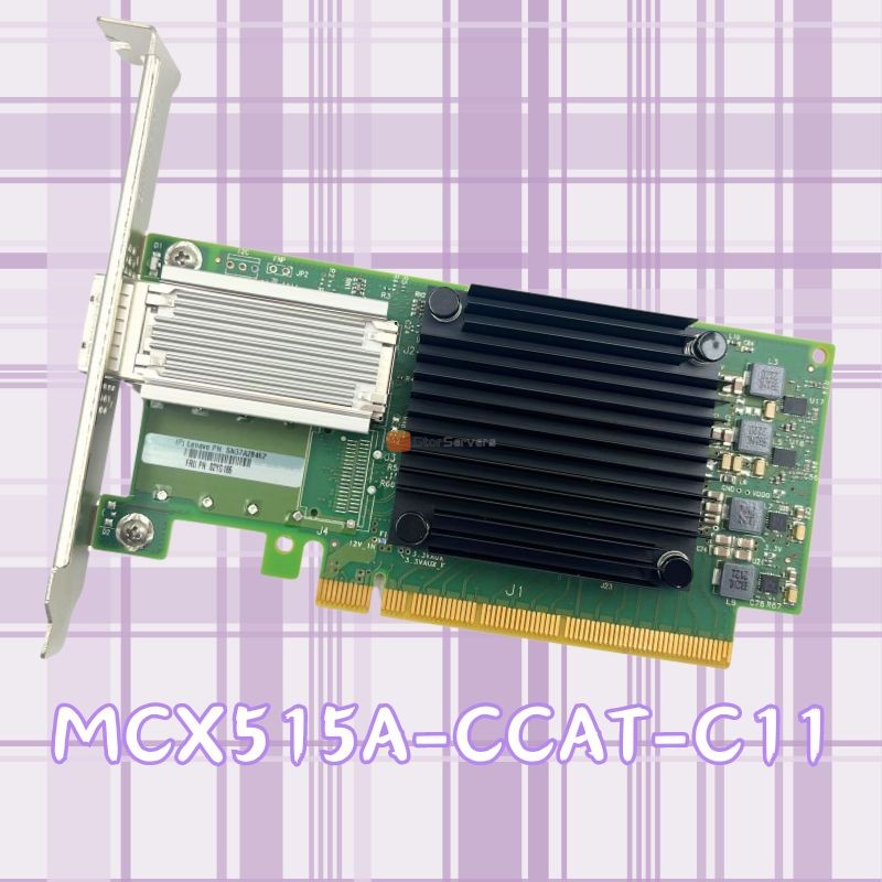 Card mạng MCX515A-CCAT-C11 PCIe 3.0 x16 1 cổng 100G QSFP28 Còn hàng